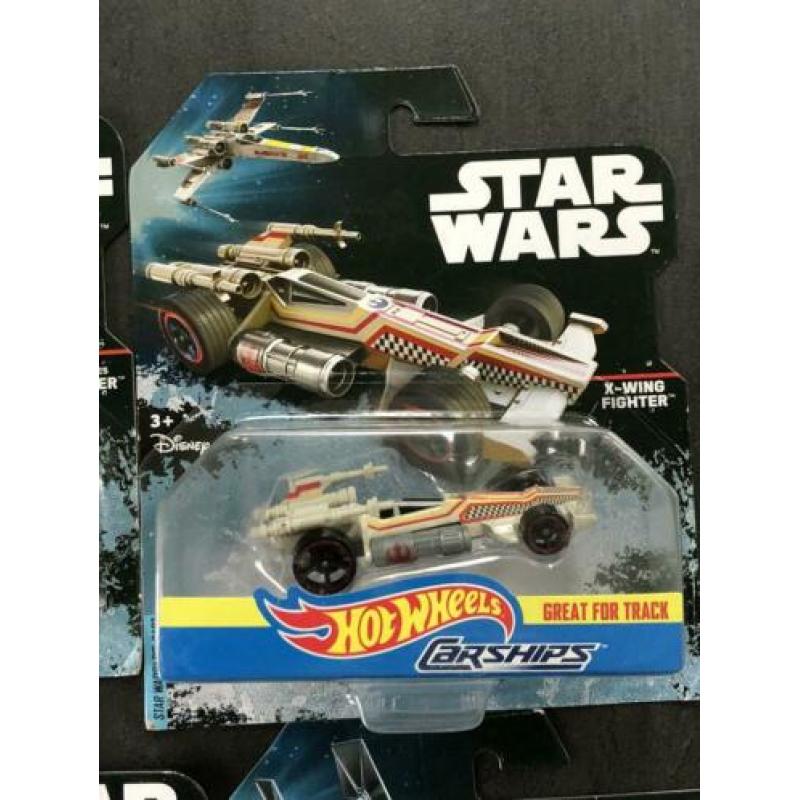 Star Wars Hot Wheels Carships modellen