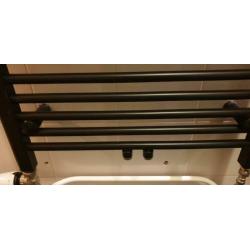 Zwarte design radiator