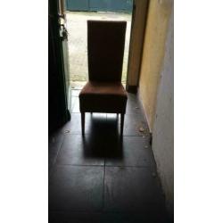 4 Eetkamer stoelen