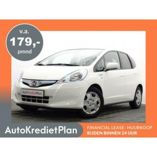 Honda Jazz 1.4 Hybrid Exclusive Autom, Navi, ECC, Mf Stuur,