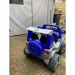 Auto op accu voor kids