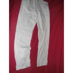 Nieuw ; Witte La Martina Heren Broek, size 36.