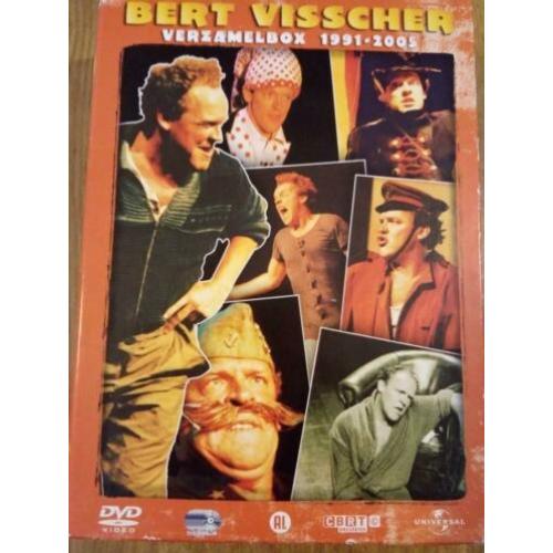 6Dvd-box "Bert Visscher "Verzamelbox 1991 - 2002.