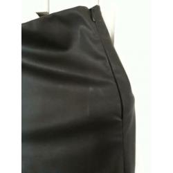 Zwart nep leren SUPERTRASH broek Maat 34 NIEUW