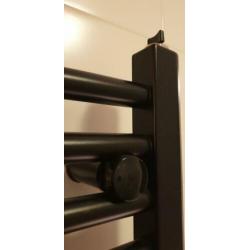 Zwarte design radiator