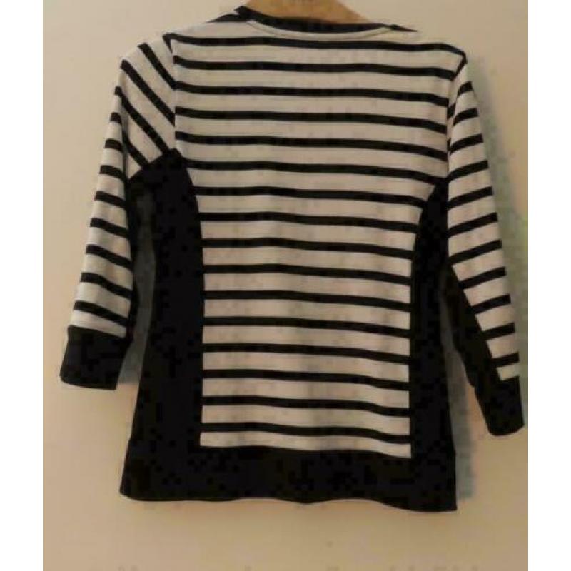 Marant zwart wit vest maat 38