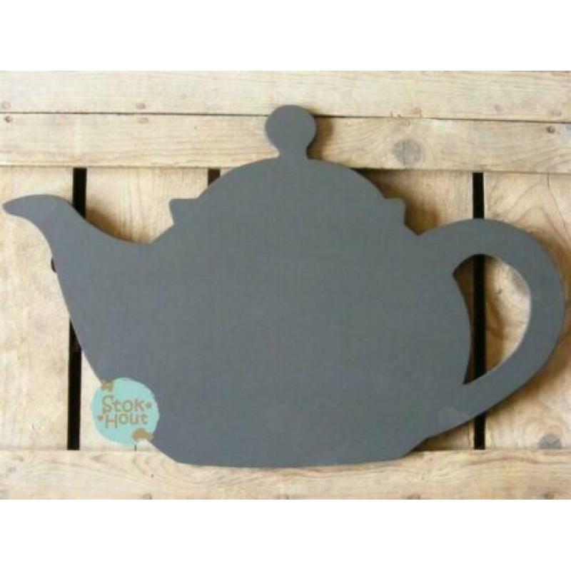 Decoratief krijtbord, diverse maten en figuren | Stokhout 71
