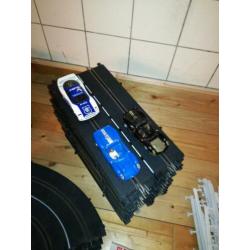 Fleischmann racebaan mooie set 3 auto's en veel baanstukken