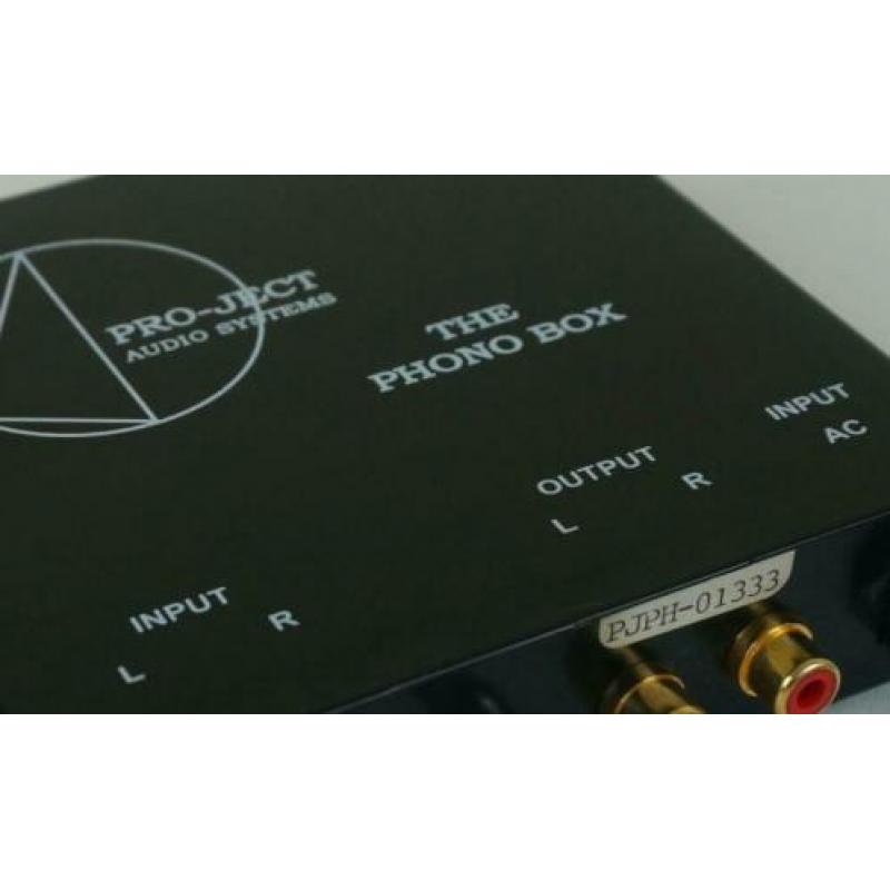 Pro-Ject Platenspeler Voorversterker ProJect Phono Box