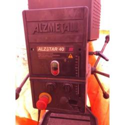 Alzmetall - Alzstar 40 kolomboor met koelvloeistofpomp