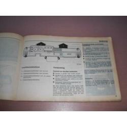 Handleiding/ instructieboekje Volkswagen Golf/ 1974