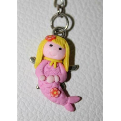 Zeemeermin fimo sleutelhanger (4246)