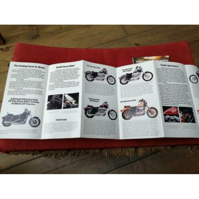 2x Harley Davidson 1991 folder evo