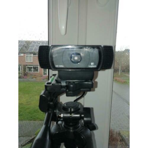 Webcam op statief