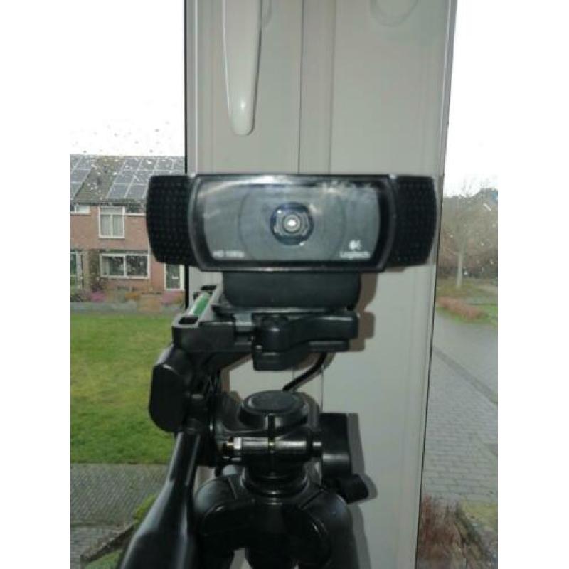 Webcam op statief