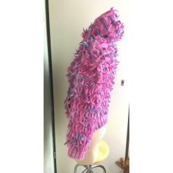 Uttam london M 38 40 roze boho goa hippie shaggy jas shag