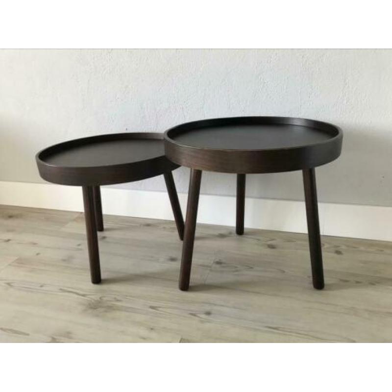 2 bijzettafels / salontafels
