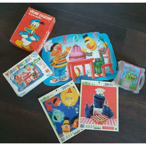 Sesamstraat puzzels en Donald Duck vloerpuzzel
