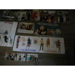 Opruiming jr 90 spice girls posters, stickeralbum, doos