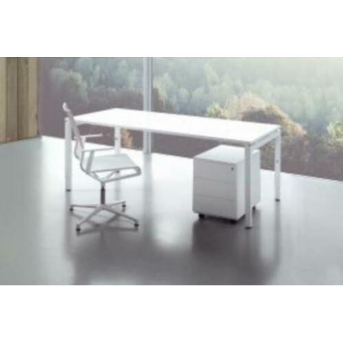Robberechts Projectline Bureau Ladenblok Trolley NEW* wit