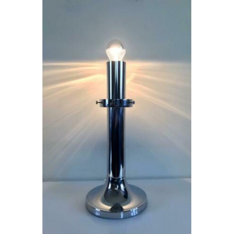 Grote Hand-geblazen tafel lamp, 1960’s