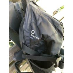 Zwarte Ergon rugzak BA1 men 16 liter