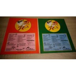 Tonius stripboeken 2 stuks zgan staat