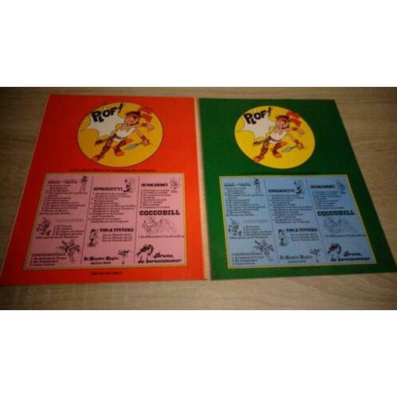 Tonius stripboeken 2 stuks zgan staat