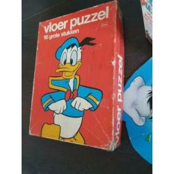 Sesamstraat puzzels en Donald Duck vloerpuzzel