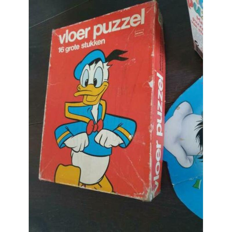 Sesamstraat puzzels en Donald Duck vloerpuzzel