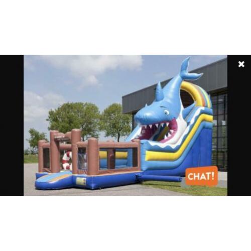 Springkussen te koop 3 keer gebruikt