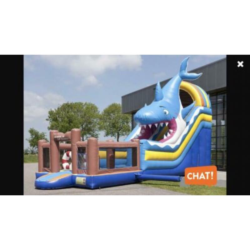 Springkussen te koop 3 keer gebruikt