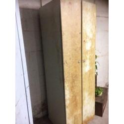 Industriële vintage kast metaal