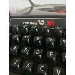 Typemachine Black Vendex 500 - als nieuw
