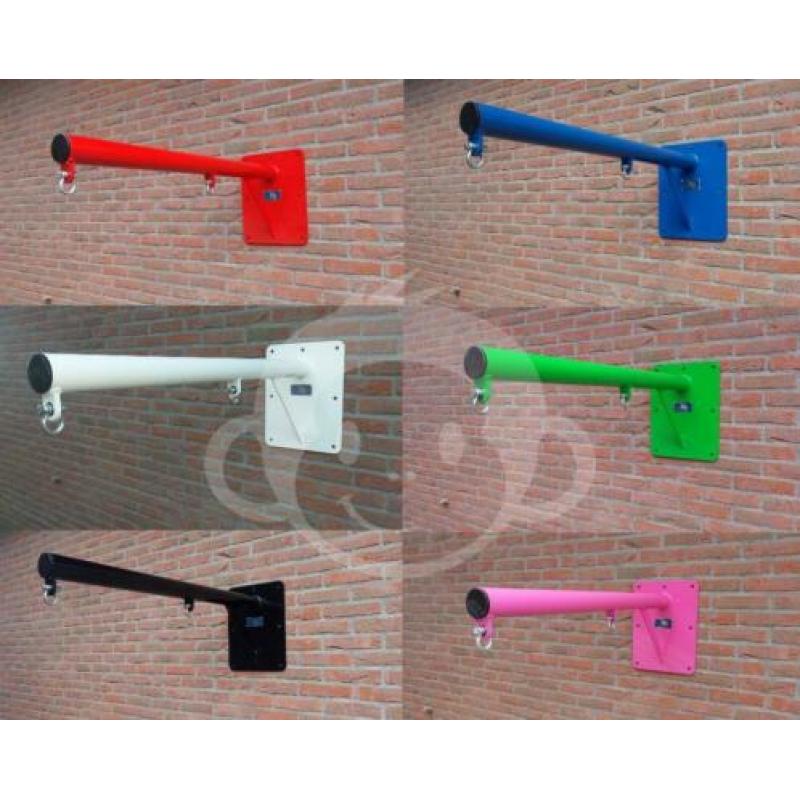 WallySwing® muurschommel schommelbeugel schommel kleur WIT