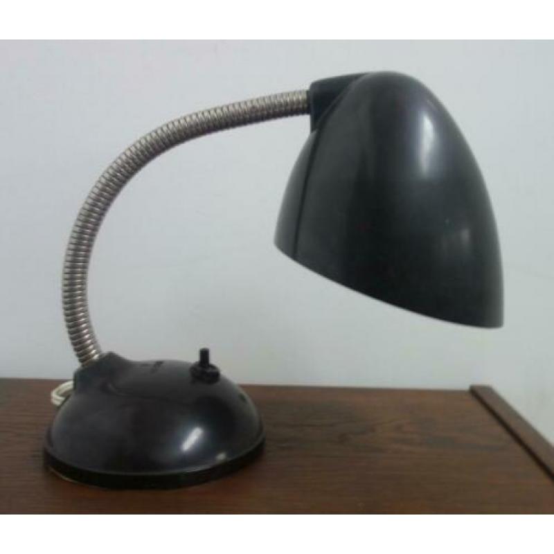 30 40 jaren burolamp tafellamp BAKELIET nacht lamp