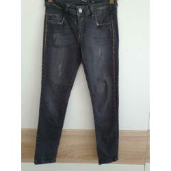 Zwarte jeans Dishe maat 29 maat 36
