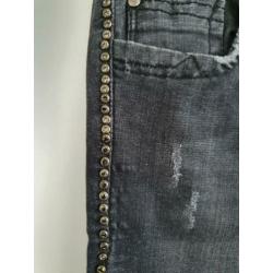 Zwarte jeans Dishe maat 29 maat 36