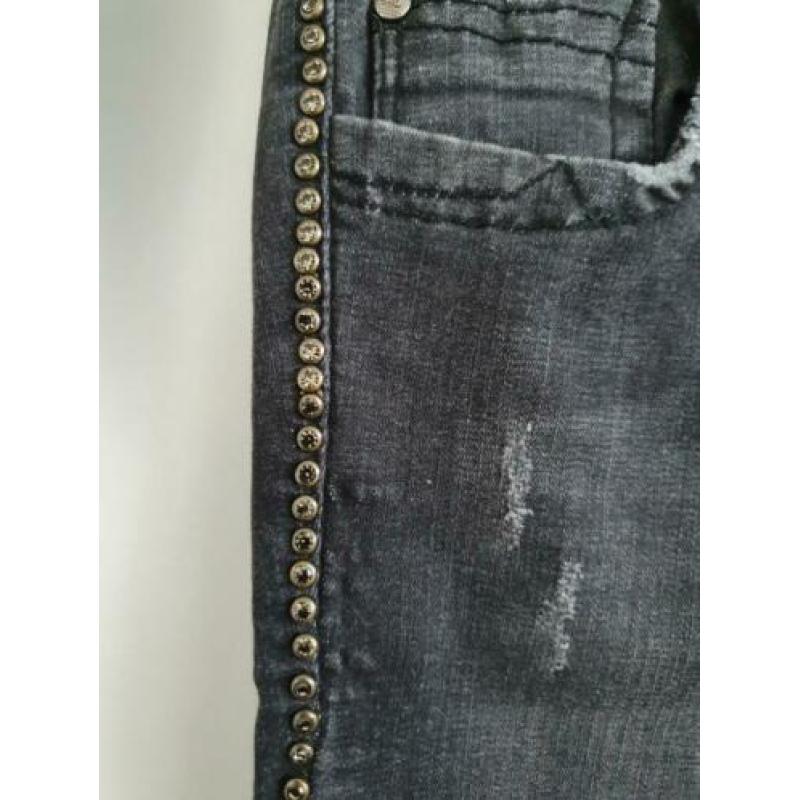 Zwarte jeans Dishe maat 29 maat 36