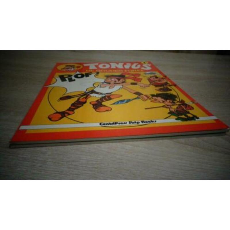 Tonius stripboeken 2 stuks zgan staat
