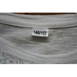 Meisjes Lange Mouwen T-Shirt Maat 146/152
