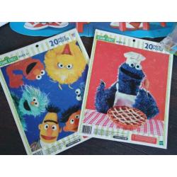 Sesamstraat puzzels en Donald Duck vloerpuzzel