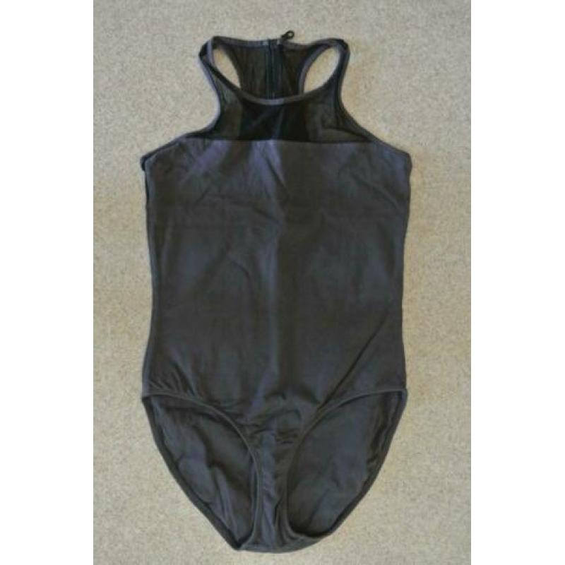10 days body mt 1 (S/M) donker grijs apart zga nieuw
