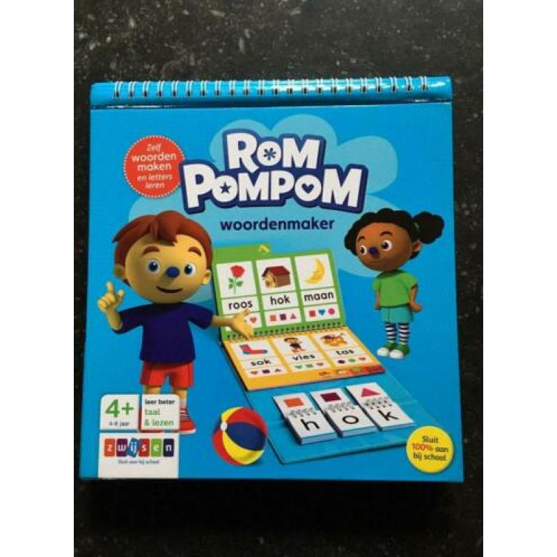 Rom Pompom woordenmaker 4-6 jaar