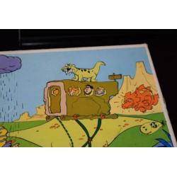 Flintstones | 1972 | Pebbles&Bamm-Bamm | puzzel | vintage