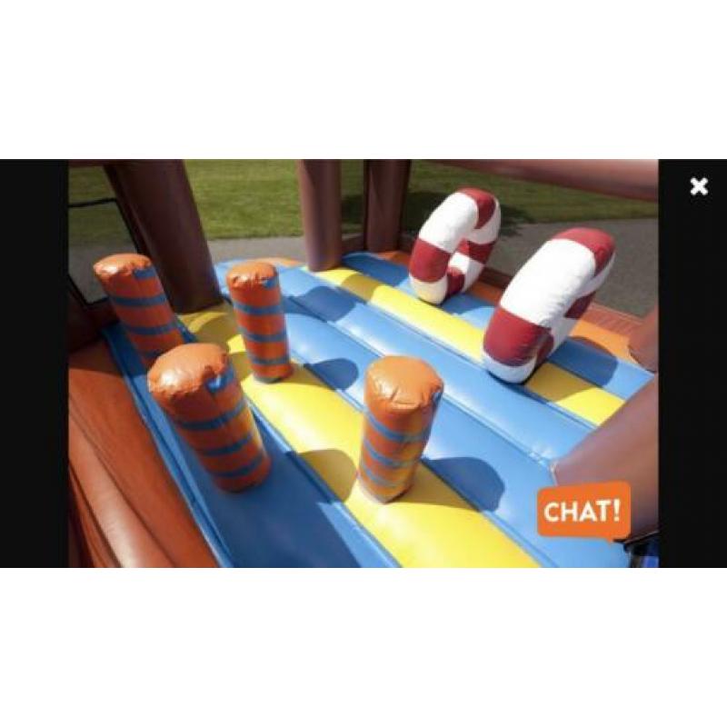 Springkussen te koop 3 keer gebruikt