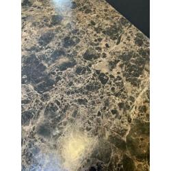 Neolith Emperador marmeren eettafel