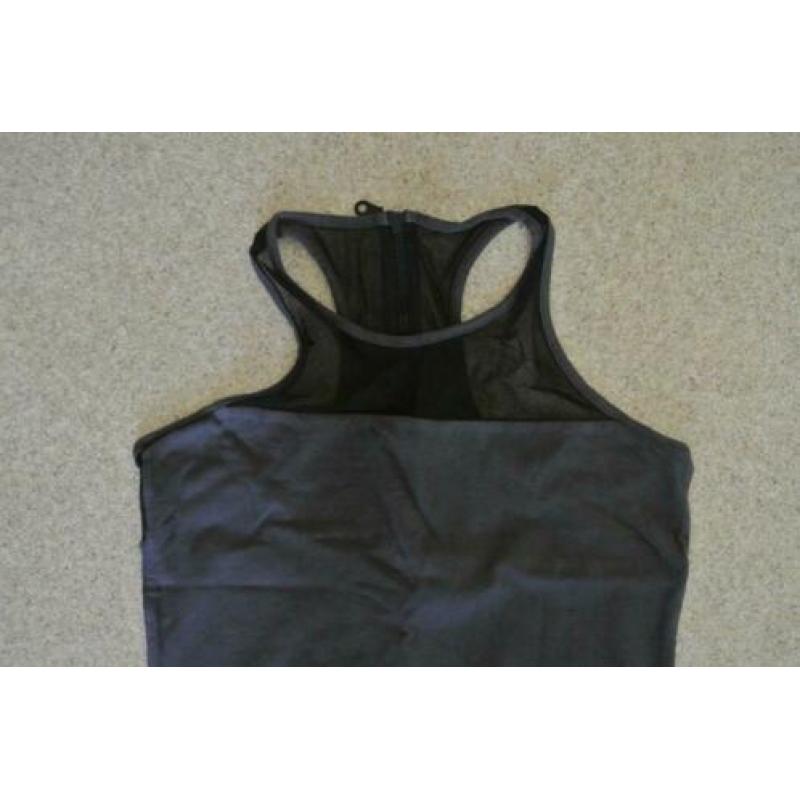 10 days body mt 1 (S/M) donker grijs apart zga nieuw