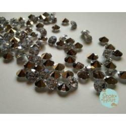 Nep diamanten, 100st, turquoise | Stokhout 57