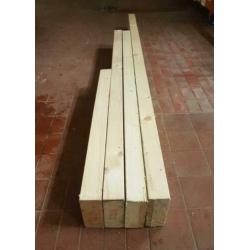 Vuren balken 70 x 170 - diverse lengtes